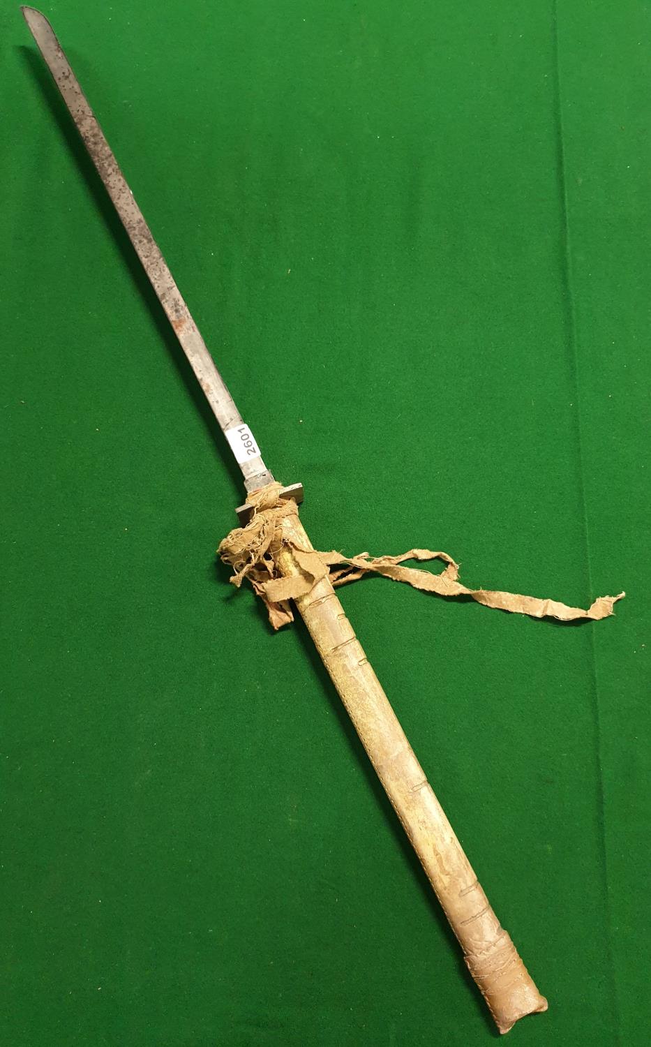 A Blind Swordsman Sword. (Prop). (1) (24) AP 134.