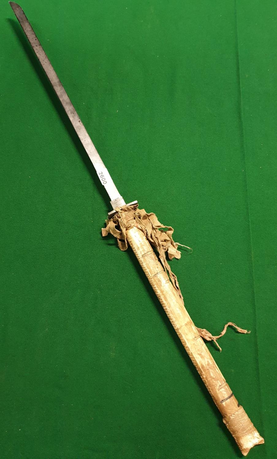 A Blind Swordsman Sword. (Prop). (1) (24) AP 134.