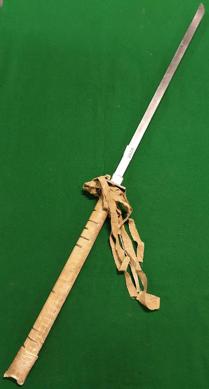 A Blind Swordsman Sword. (Prop). (1) (24) AP 134.