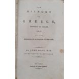 The History of Greece by John Gast D D, Archdeacon of Glendelagh, Dublin, John Exshaw 1793.