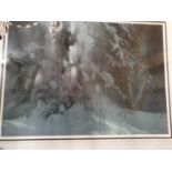 A large Limited Edition Coloured Print by Robert Bateman. Signed in margin.