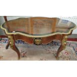 A Fantastic 19th Century Brass and Boule Centre Table in superb condition with ormolu brass