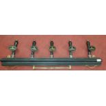 A set of decorative Guinness wall mounted pub Taps.