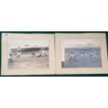 Two very early hurling photographs. The left photo Tommy Doyle of Tipperary and the right hand photo