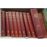 The complete plays of Bernard Shaw along with 8 volumes of The Book of Knowledge.