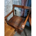 A provincial 19th Century Commode.