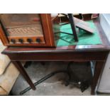 A 19th Century mahogany Writing Table.