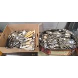 A very large quantity of Plated ware.