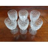 A good set of six Waterford Glasses.