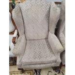 The Property of The 5 star London Hotel. A really good Hotel Grade Wingback Chair.