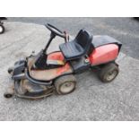 A Jonsered Ride on Lawn Mower.