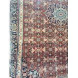 A good Rug with allover decoration and multi borders. 160 x 106 cms.