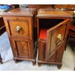 A fabulous pair of early 19th Century Mahogany Pedestals (originally a sideboard).