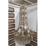 A Fantastic late 19th Century Crystal Chandelier. Possibly Waterford.