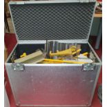 A quantity of Magnetic Shuttering system items in two crates. https://www.ratec.org/de/produkte/