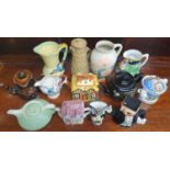 A very large quantity of Jugs and Teapots.