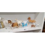 A quantity of Beswick, Aynsley and other Animal Figures.