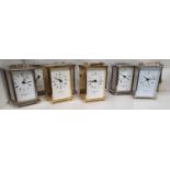 A quantity of Carriage Clocks.