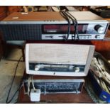 Three Vintage Radios.