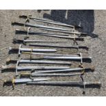 A quantity of Prop Swords.