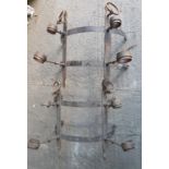 A pair of heavy Metal Wall Lights.