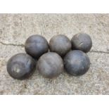 A good quantity of large Cannon Balls.