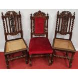 Three 19th Century Chairs.