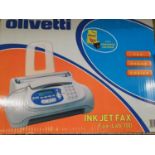 Five Olivetti Ink Jet Faxes, fax lab 100. As new and boxed.
