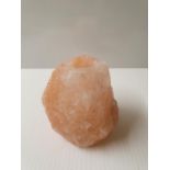 A box of Salt Crystal Lamps.