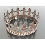 SILK ROAD: A Metal Crown.17d cms.