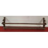 A 19th Century Oak Plate Rack.