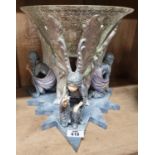 A large Fairy design Centre Bowl.Bowl 24d x 25h cms.