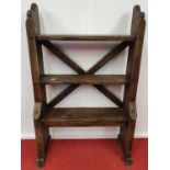 GREAT HALL-KATTEGAT: A Painted Timber Shelves.99w x 148h cms.