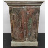A good Painted Timber Table Cabinet. 48w x 30d x 70h cms.