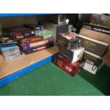 A group of Games and other Items along with a DVD player, speakers etc.