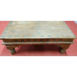 KIEV PALACE: A Timber Painted Table.119w x 75 x 44h cms.