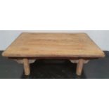 A 19th Century Pine Prayer Table.85w x 51 x 27h cms.