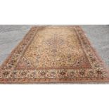 A good brown ground Carpet. 360 x 275 cms approx.