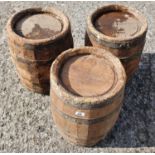 Three faux Barrels.