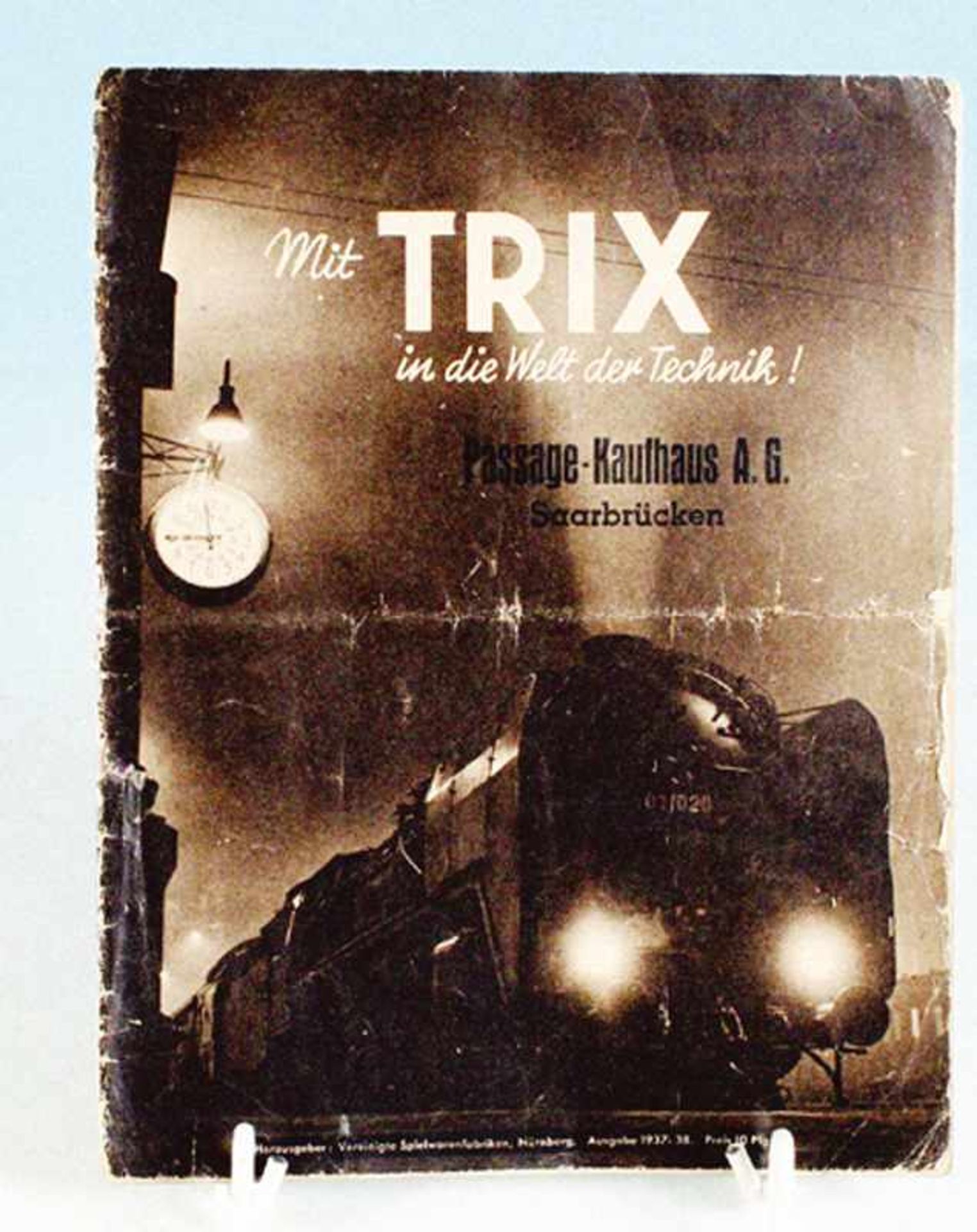 Mit TRIX in die Welt der Technik Kat. 1937/38