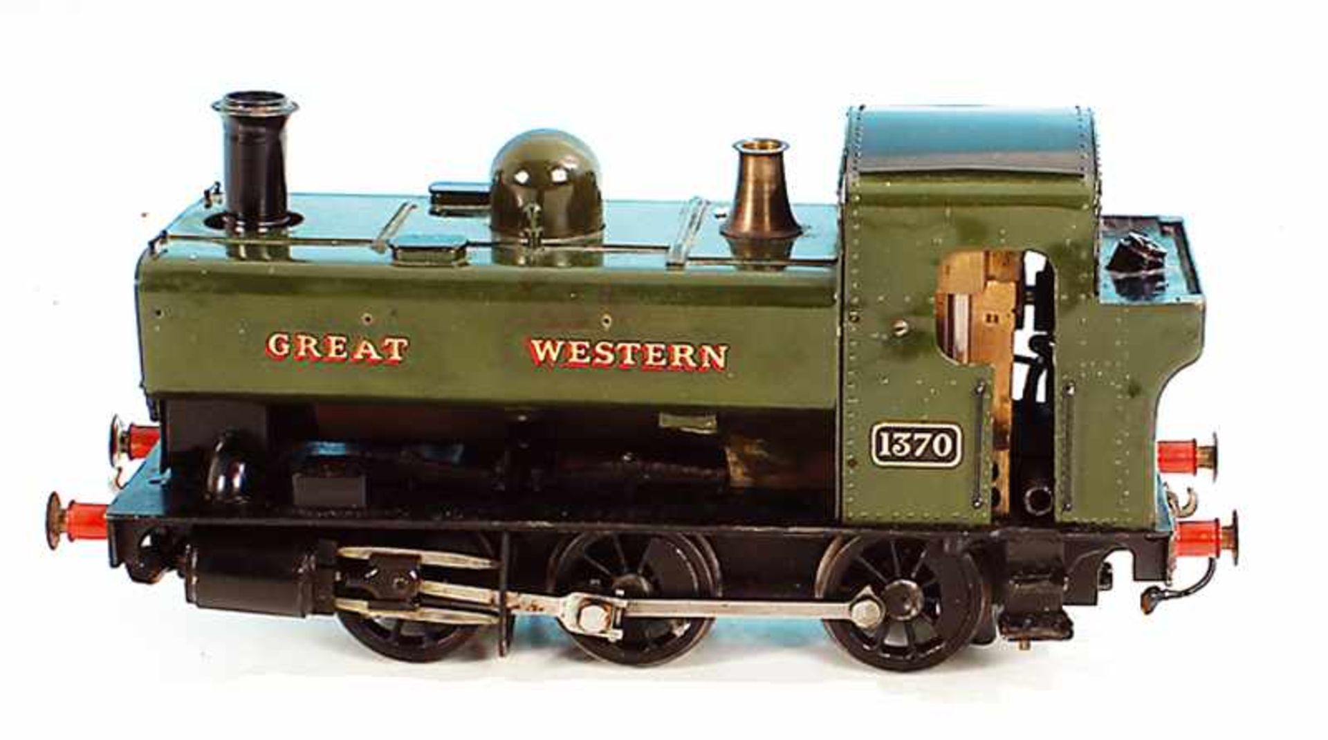 Modellbau schwere Satteltank-Tenderlok der Great Western