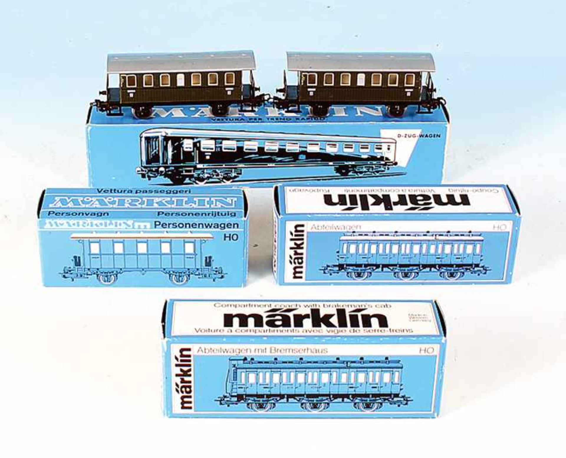 Konvolut MÄRKLIN Personenwagen