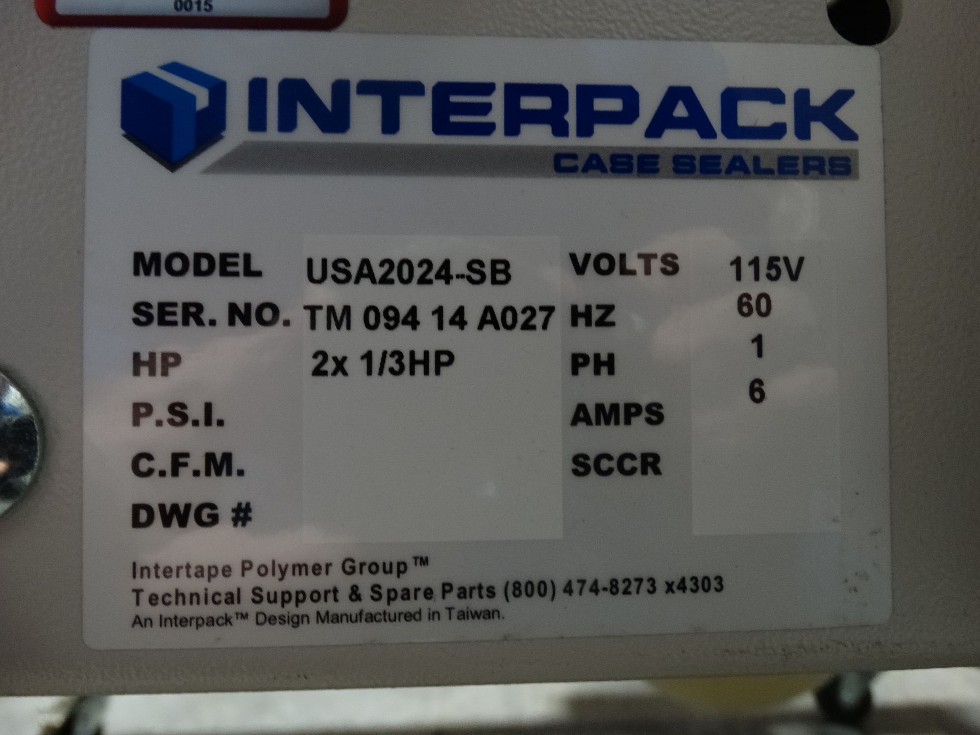 Interpack USA 2024 SB Top and Bottom Case Sealer H6651 - Image 6 of 6