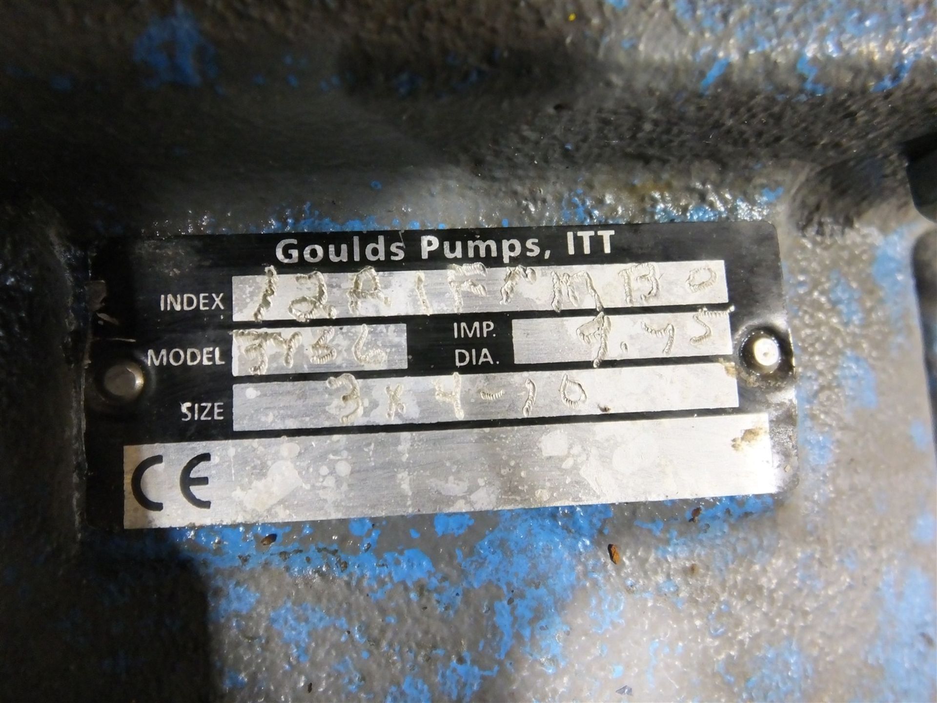 Goulds 3756 Centrifugal Pump 12A1FRMBO with Marathon Motor 15/10HP, 1760/1465RPM SKU: 8308 - Image 10 of 12
