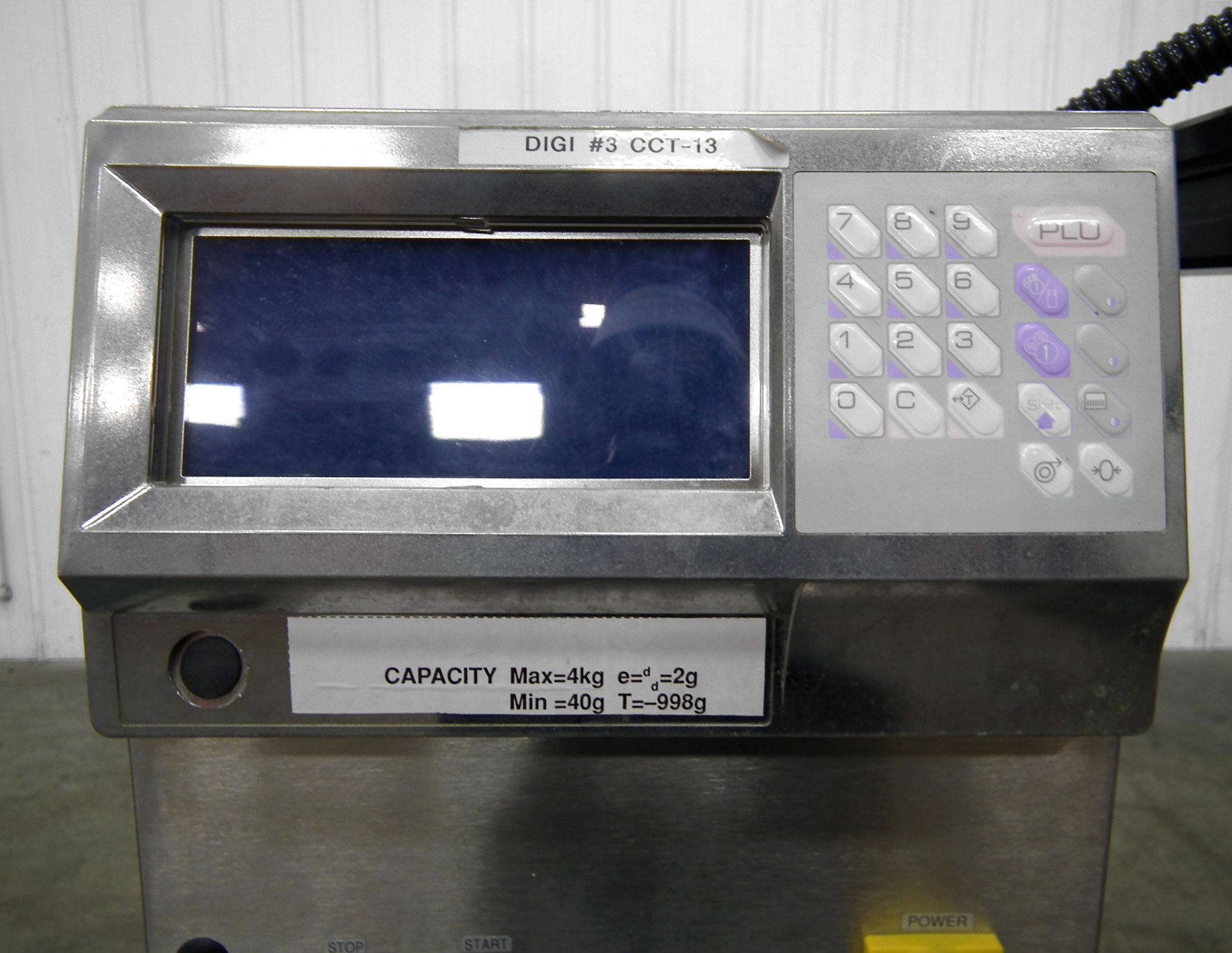 DIGIEurope MI2600 Checkweigher with Labeler B5279 - Image 9 of 10