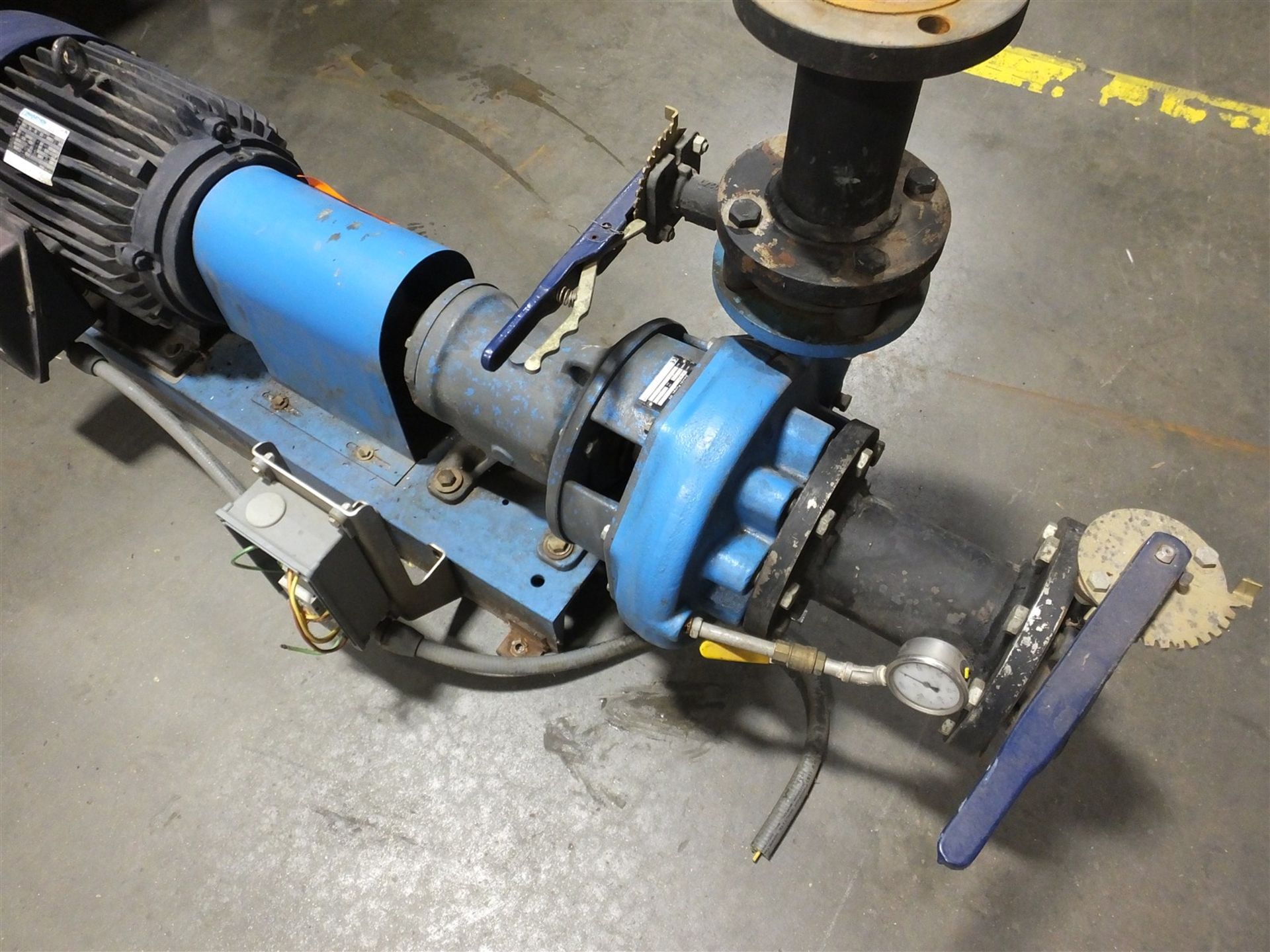 Goulds 3756 Centrifugal Pump 12A1FRMBO with Marathon Motor 15/10HP, 1760/1465RPM SKU: 8308 - Image 12 of 12