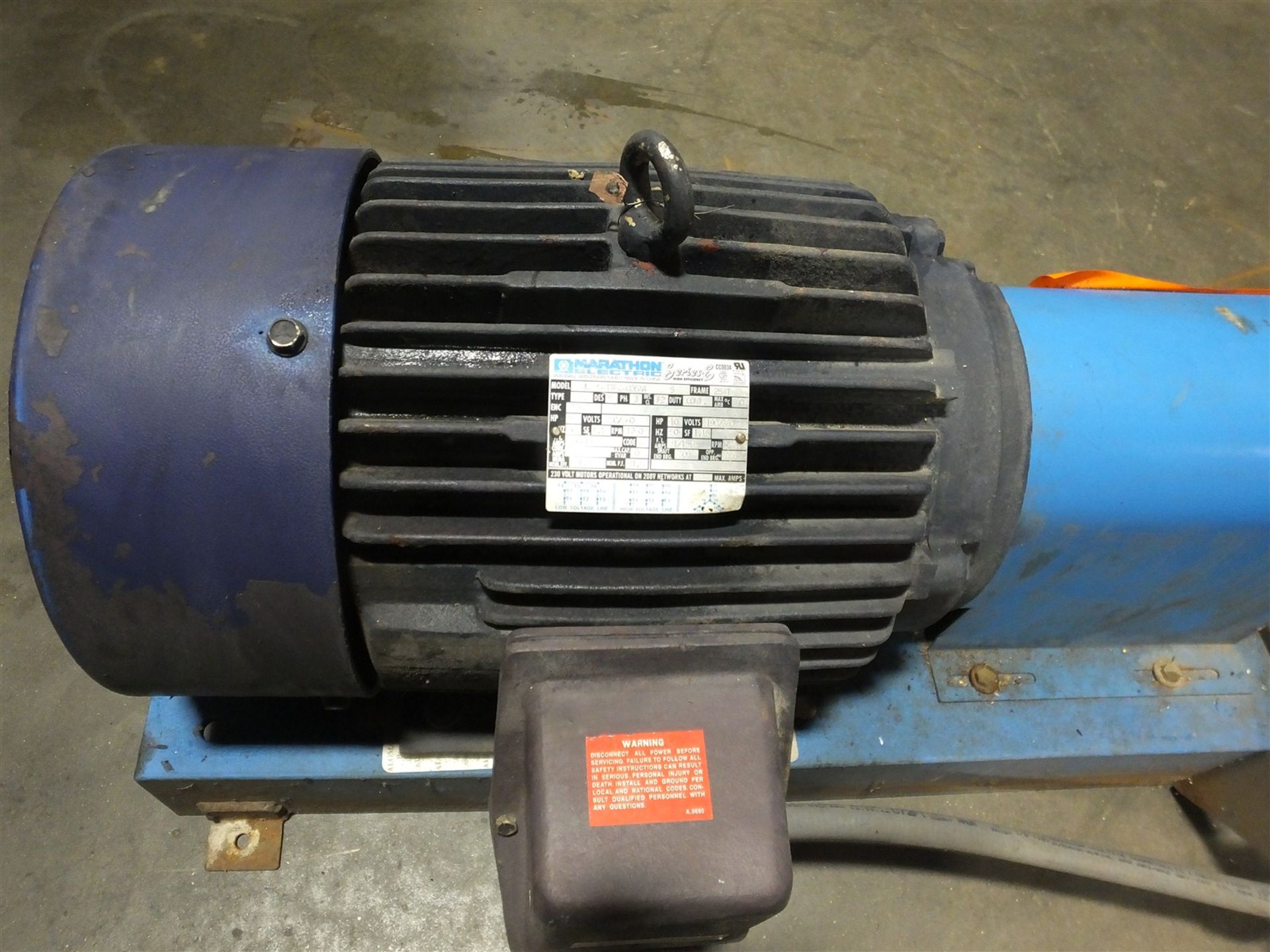 Goulds 3756 Centrifugal Pump 12A1FRMBO with Marathon Motor 15/10HP, 1760/1465RPM SKU: 8308 - Image 3 of 12