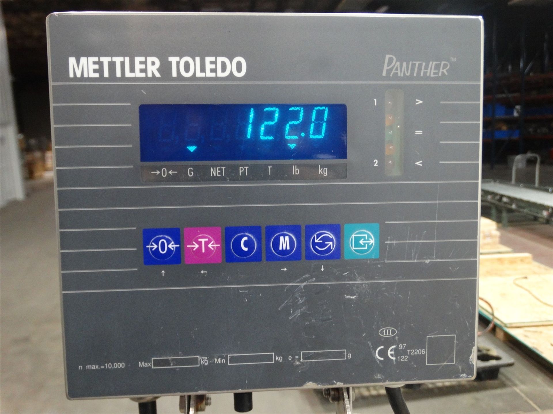 Mettler Toledo PANTHER Scale 100/120/230V 56/60HZ 0.25A - Image 7 of 7