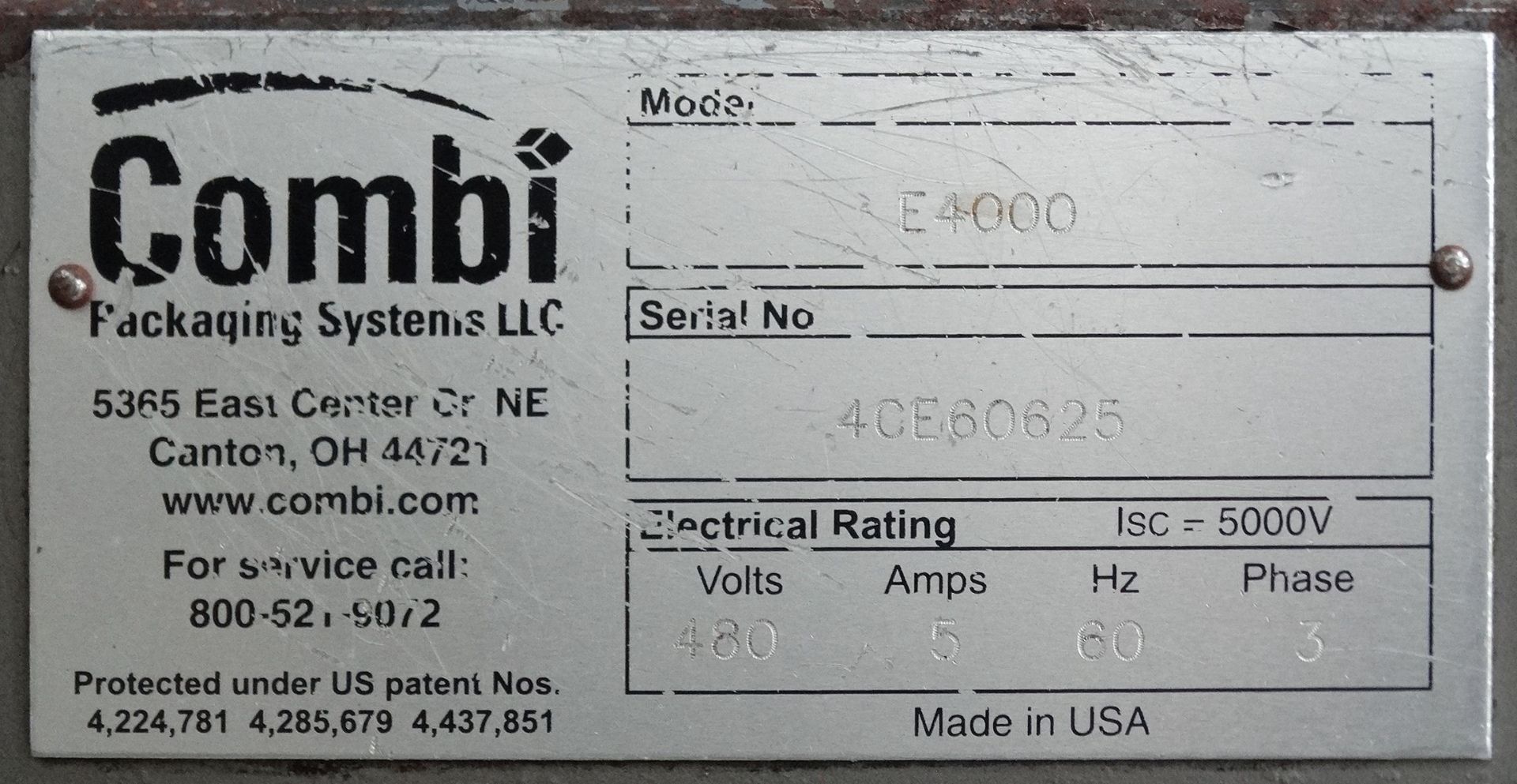 Combi E4000 Bottom Seal Case Erector - Image 14 of 15