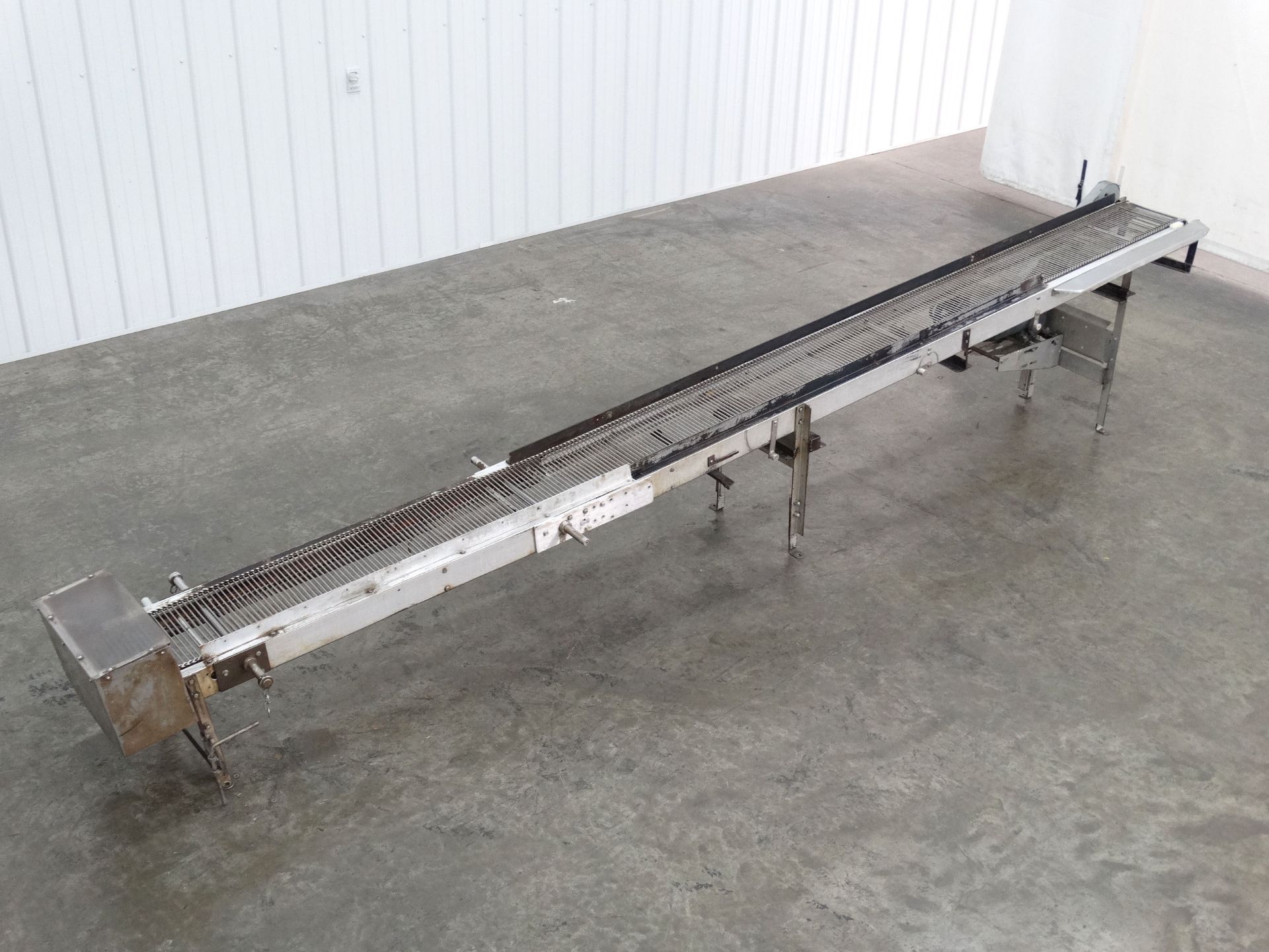 12 Inch Wide x 15 Foot Long Steel Conveyor - Image 3 of 10